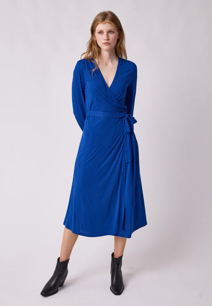 Enna Wrap Dress Black