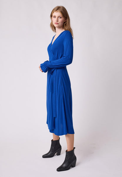 Enna Wrap Dress Black