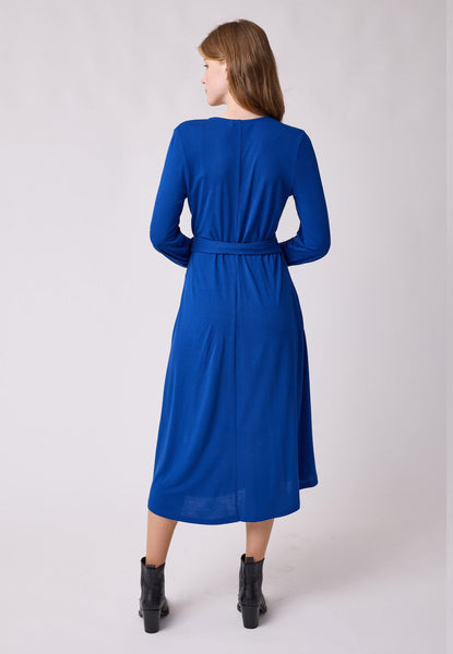 Enna Wrap Dress Black