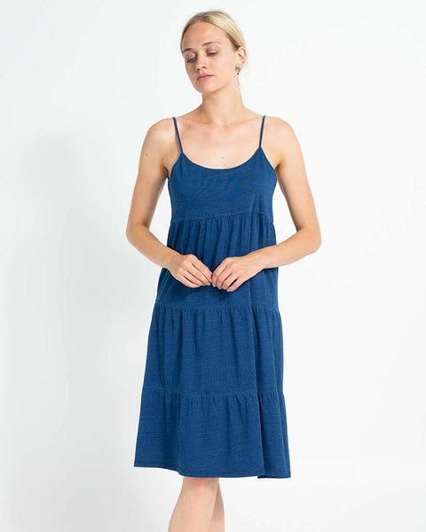 Maxi Dress Washed Denim