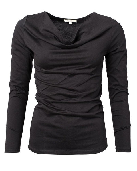 Long Sleeve Cascade Shirt Midnight Blue