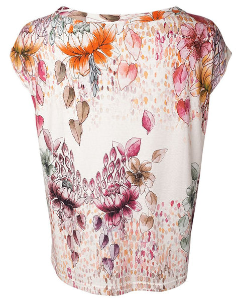 Art Flower Top  **Only 1 Left in Size XL**