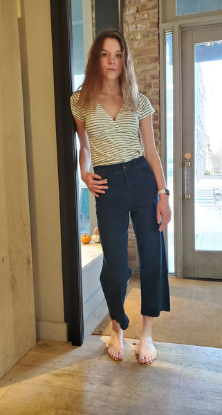 Crop Lightweight Denim Pant