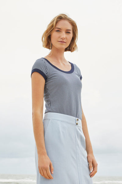 Vertical Stripe Top