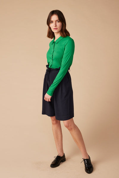 Ecovero™ Button Down Shirt Emerald