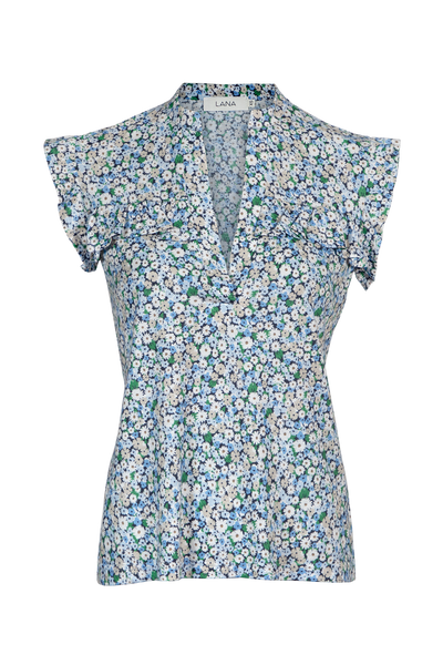 Top Mallory Sky Blue