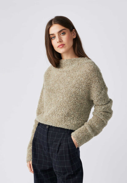 Boucle Sweater Chestnut Mélange