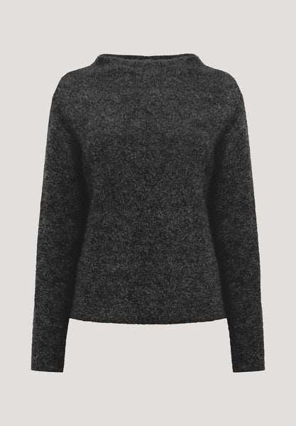 Boucle Sweater Black