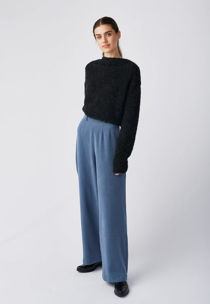 Boucle Sweater Black