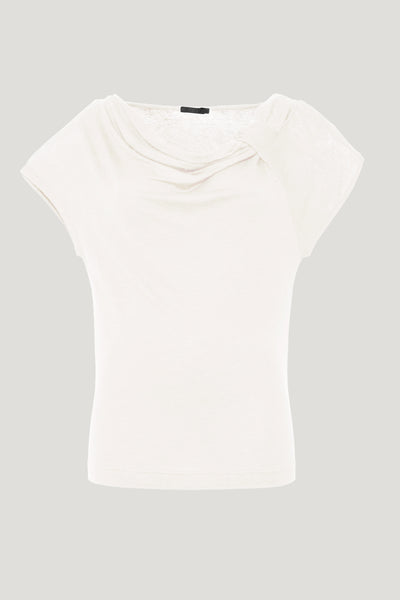 Organic Linen Top Suki Navy