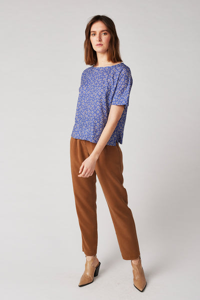 Top Sarah Cornflower Print