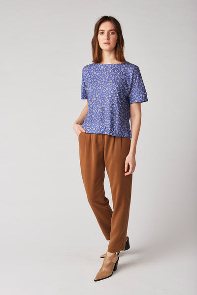 Top Sarah Cornflower Print