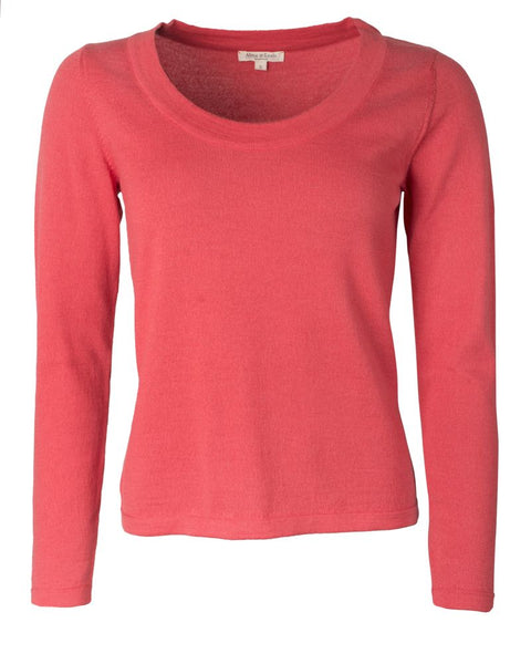 Cotwol Sweater Cranberry  **Only One Left - Size XL**