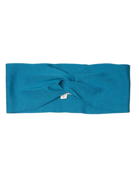 Cotton Knit Winter Headband Black