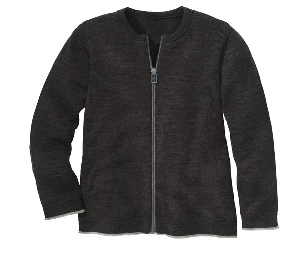 Disana Zip Cardigan Anthracite