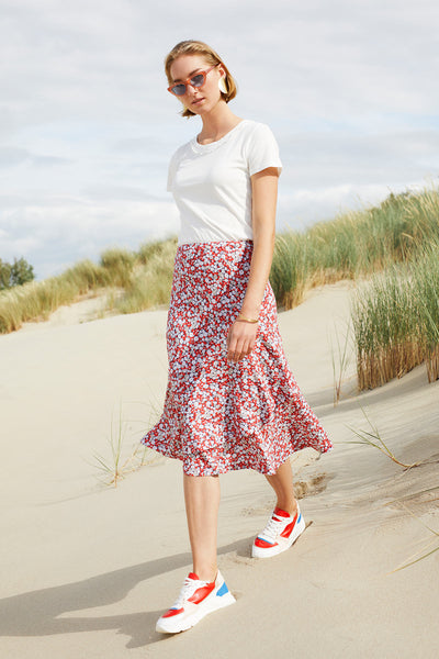 Skirt Mina Poppy Red