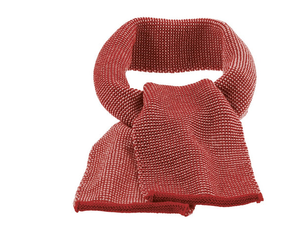 Disana Melange Merino Child's Scarf Bordeaux-Rose