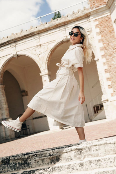 Ashes Dress Off-White -**One Left -Clearance Final Sale**