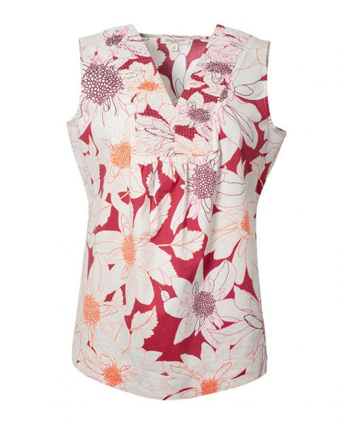 Daisy Top Garnet  **Clearance Final Sale - 1 left in XS**