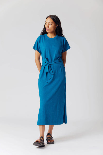 Fonda Twist Dress Teal