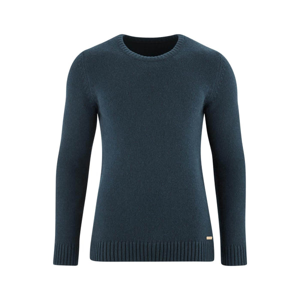 Organic Cotton/Merino Wool Sweater Petrol