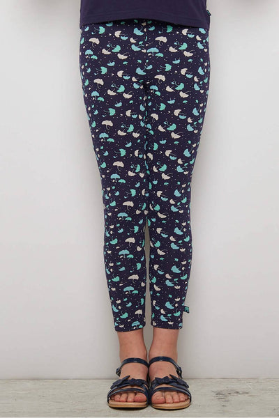 Jersey Leggings Ray Navy