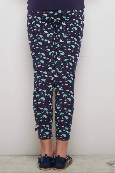 Jersey Leggings Ray Navy