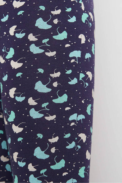 Jersey Leggings Ray Navy