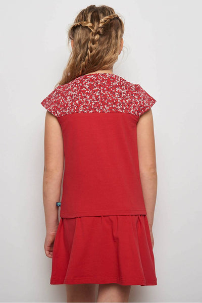 Jersey Tee Saira - Red