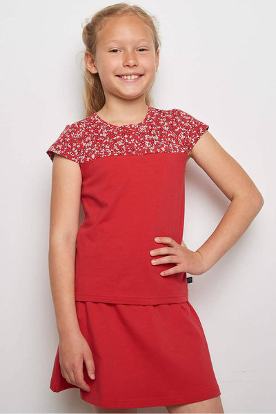 Jersey Tee Saira - Red