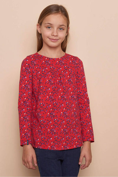 Long Sleeve Jersey Top Red Kite