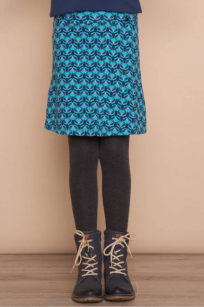 Jersey Skirt Helena Blue Lotus