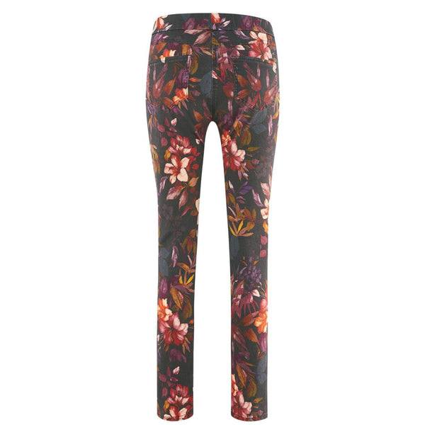 Jette Slim Fit Treggings Dark Flowers
