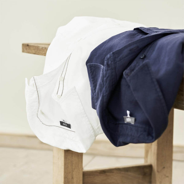 Men's Linen Shirt Navy