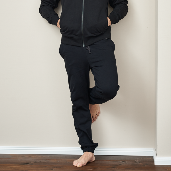 LC Organic Cotton Sweatpants Black