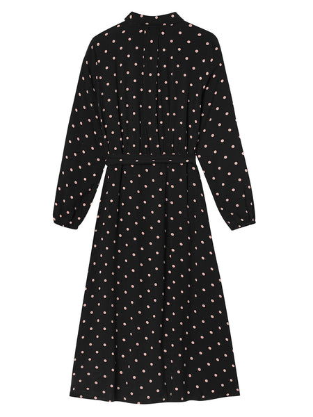 Fantastique Midi Dress Dot Print