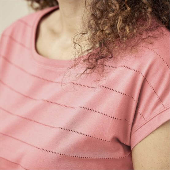 LC Pointelle Nightgown White