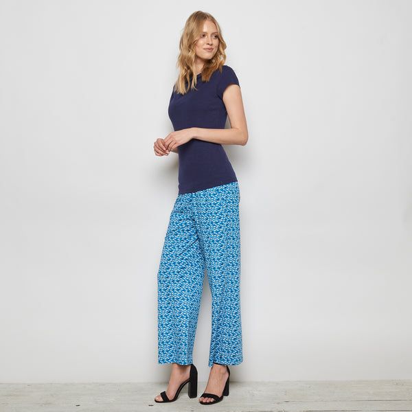 Cowl Neck Top Lore Navy  **Clearance Final Sale**