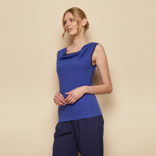 Cascade Sleeveless Top