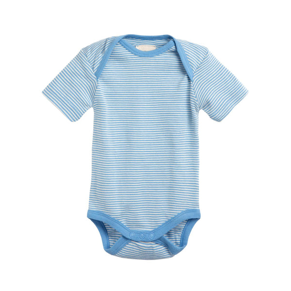 Organic Striped Bodysuit