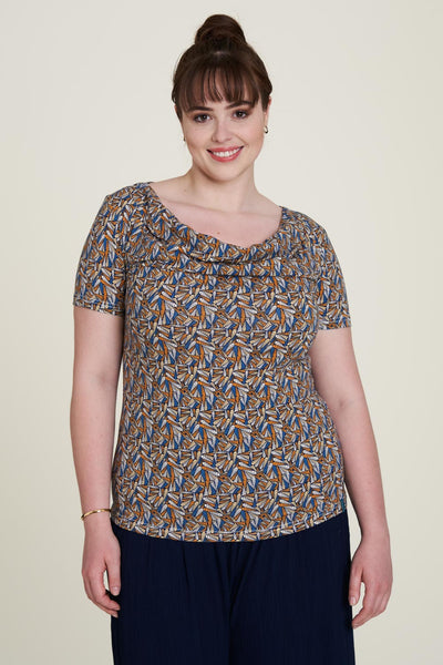 Cascade Jersey Top Shell Print **Clearance Final Sale**