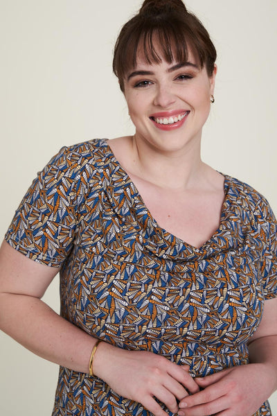 Cascade Jersey Top Shell Print **Clearance Final Sale**