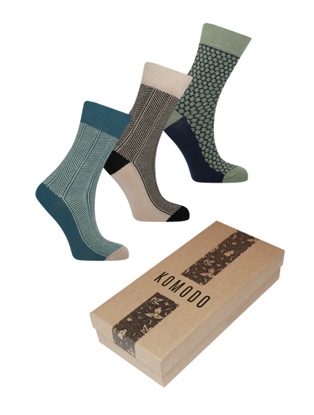 KO Herringbone Socks Gift Set