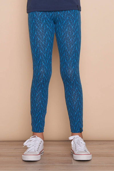 Jersey Leggings Koala Blue Leaves