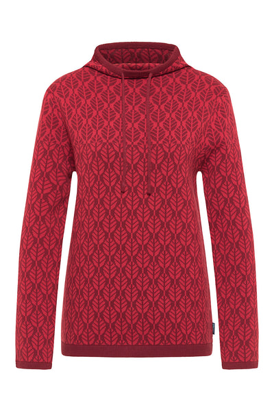 Sweater Mira Red Leaves