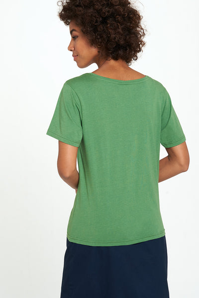 Graphic Tee Green Moon
