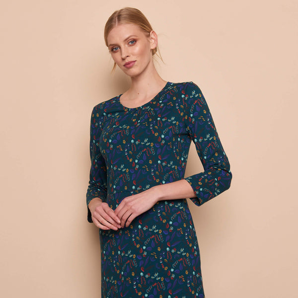 Dress Viga Green  **Clearance Final Sale -1 Left in XS**