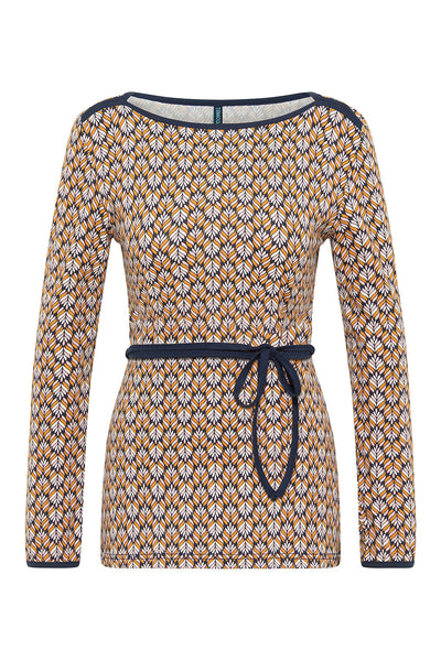 Tie Waisted Top Lotus