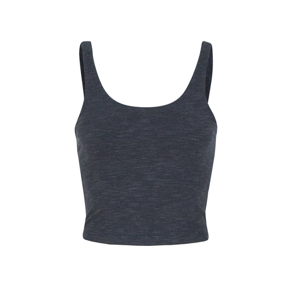 Crop Top Ria Anthracite Melange