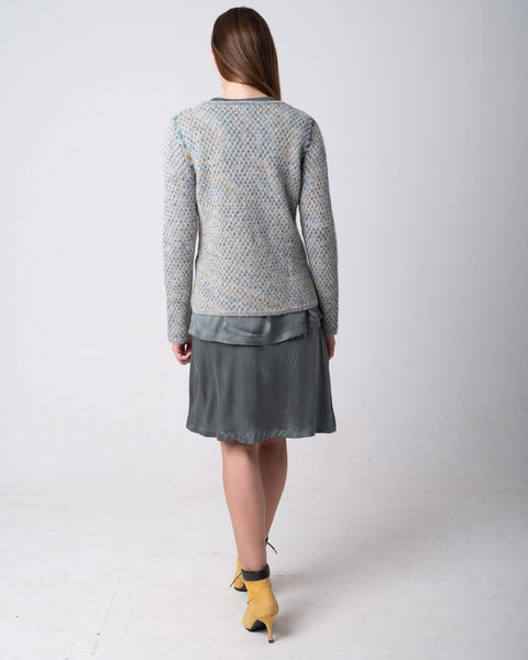 Reversible Alpaca Sweater Opal